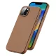 Dėklas Dux Ducis Grit skirtas iPhone 14 Plus su MagSafe, rudas