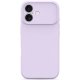Tech-Protect Silicone MagSafe dėklas, skirtas iPhone 17 - violetinis