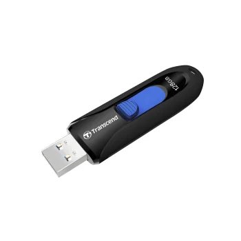 USB atmintinė Transcend JetFlash 790, 128 GB, USB 3.1 Gen 1, juoda