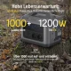 Maitinimo stotelė FANTEC PGS-1200 1200W 1110Wh, pilka