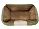 Dog and Cat Bed with Non-Slip Base, Size M, Green