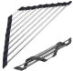 Triangular Drainer Dish Dryer Rack Shelf