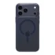 Spigen Ultra Hybrid MagSafe Case for iPhone 17 Pro Max - Clear Navy Blue