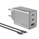 Tinklo įkroviklis EcoFlow RAPID 65W GaN, 3-Port