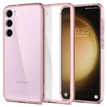 Samsung Galaxy S23 (SM-S911) Spigen Ultra Hybrid Case Cover, Rose Crystal