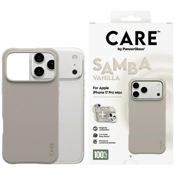 PanzerGlass iPhone 17 Pro Max Case CARE Fashionable Samba MagSafe, Gray