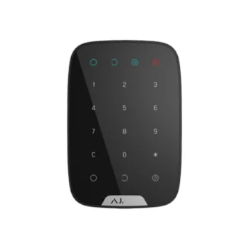 Belaidė jutiklinė klaviatūra Ajax KeyPad, juoda