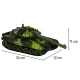 Nuotoliniu būdu valdomas tankas RC War Tank 9993 2.4 GHz, miško kamufliažas