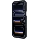 BMW Sign Deboss Quilted MagSafe dėklas iPhone 18 Pro Max / 17 Pro Max, tamsiai pilkas