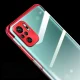 Skaidrus TPU dėklas Xiaomi Redmi Note 10 5G / Poco M3 Pro 0.3 mm su mėlynu rėmeliu