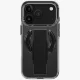 Uniq Heldro Air dėklas, skirtas iPhone 17 Pro su Magclick, juodas