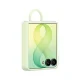 Samsung Silicone Ring Magnet Cover dėklas Galaxy Z Flip 8, žalias