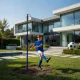 Movepro Tetherball futbolo treniruoklis su kamuoliu ir pompa