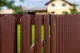 Metalinė tvoralentė Polo PMx2 RAL8017 1350 mm, ruda