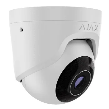 Ajax TurretCam 8MP 2.8mm IP apsaugos kamera, balta
