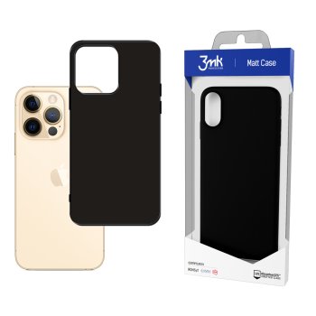 Xiaomi Redmi 9A / 9AT 3MK Matt Case Cover, Black