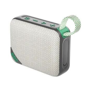 QCY SP2 IP67 Bluetooth garsiakalbis su RGB apšvietimu, pilkai žalias