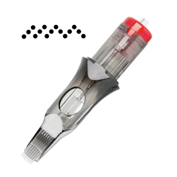 Tatuiruočių kasetės El Cartel V2 0.35 15 RM-W Long Taper, 10 vnt.