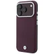BMW Sign Inclined Deboss Letters MagSafe dėklas iPhone 17 / 18 Pro Max, bordo