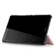 Huawei MediaPad M5 Lite 8.0\" Tri-fold Stand Cover Case, Pink