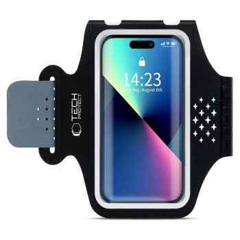 Tech-Protect M5 Armband Phone Case, Black