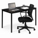 Modernhome NORD-MRBC-BC Table 120x60 cm, Black Marble