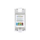 LAN lizdo modulis Maclean MCE725W Cat 6, baltas