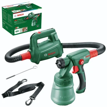 Akumuliatorinis dažų purkštuvas Bosch EasySpray 18V-100, 18V