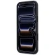 Mercedes Leather 3D MagSafe dėklas skirtas iPhone 17 Pro Max, tamsiai mėlynas
