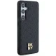 DKNY dėklas Samsung Galaxy S24 Leather Pattern MagSafe, juodas