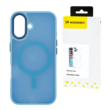 Wozinsky Fashion Case MagSafe for Samsung Galaxy S25 Ultra, Blue
