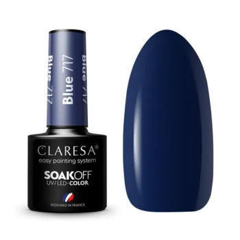 Claresa Blue 717 Gel Nail Polish, 5g
