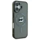 Karl Lagerfeld dėklas iPhone 16 telefonui IML Metal Choupette Head MagSafe, juodas