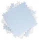 Ricokids Kids Large Educational Puzzle Foam Mat, Blue and white