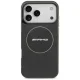Mercedes AMG Double Layer Transparent Smoked MagSafe dėklas iPhone 17 Pro Max, juodas