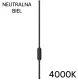 Vidaus sieninis LED šviestuvas 60 cm 11W 4000K, juodas