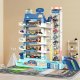 Multi-Level Toy Car Parking Garage with Elevator, 5 Levels