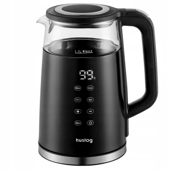 Huslog AK-0832 elektrinis stiklinis virdulys, 1.7L, 2200W