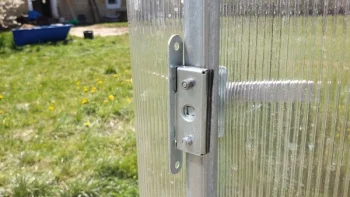 Metalinė rankena šiltnamio KLASIKA TUBE durims ir orlaidėms