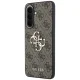 Guess Leather 4G Metal Logo dėklas Samsung Galaxy A37 5G, rudas