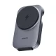 Belaidis įkroviklis 3-in-1 Aukey LC-MC312 MagFusion, 15W Qi2, pilkas