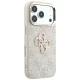 Dėklas Guess 4G & Big Resin Logo skirtas iPhone 17 Pro Max / 18 Pro Max, rožinis