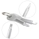 Phillips screwdriver key ring sil