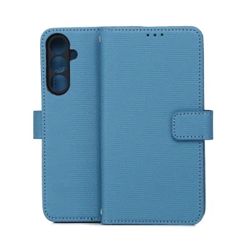 Atverčiamas dėklas TFO Smart Triangle skirtas Samsung Galaxy A16 4G / A16 5G / M16 5G, juodas ir mėlynas