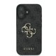 Guess 4G Big Logo dėklas, skirtas Apple iPhone 16, juodas