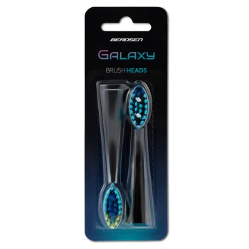Berdsen Galaxy garsinio dantų šepetėlio antgaliai, 2 vnt.