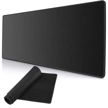Žaidimų kilimėlis pelei ir klaviatūrai XL 80x30 cm, juodas