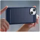 Dėklas iPhone 14 Carbon Case, lankstus TPU gelinis nugarėlės dėklas, mėlynas