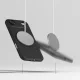 „Ringke Onyx Magnetic“ dėklas „iPhone 17 Air“ telefonui, juodas