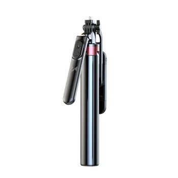 Selfie Stick Tripod WH181D-Y1S (1.75m) with Dual LED Lamp, Black